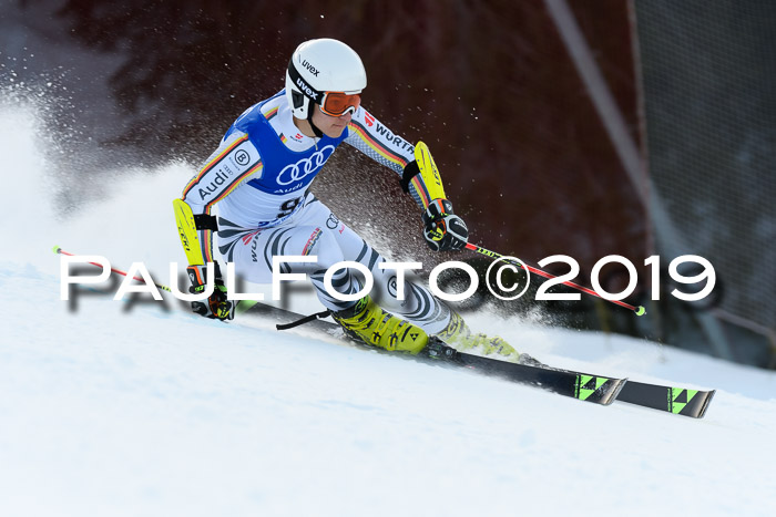 FIS Riesenslalom, ATA; Bay. Meisterschaft, Damen + Herren, 24.01.2020