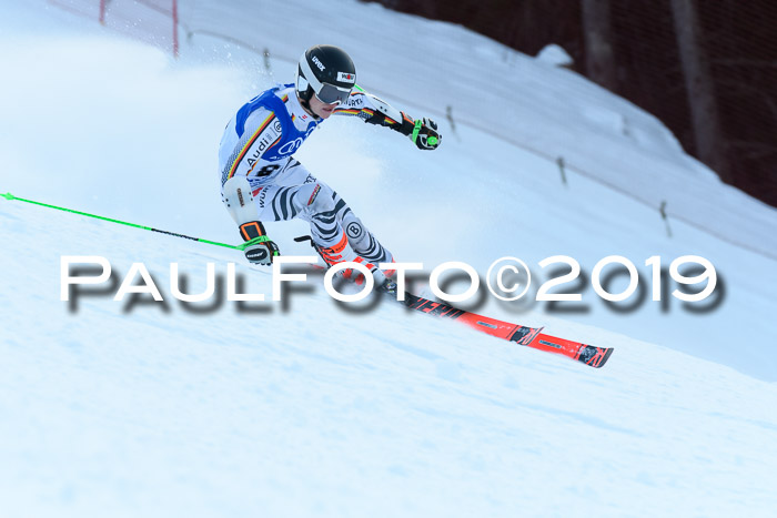 FIS Riesenslalom, ATA; Bay. Meisterschaft, Damen + Herren, 24.01.2020