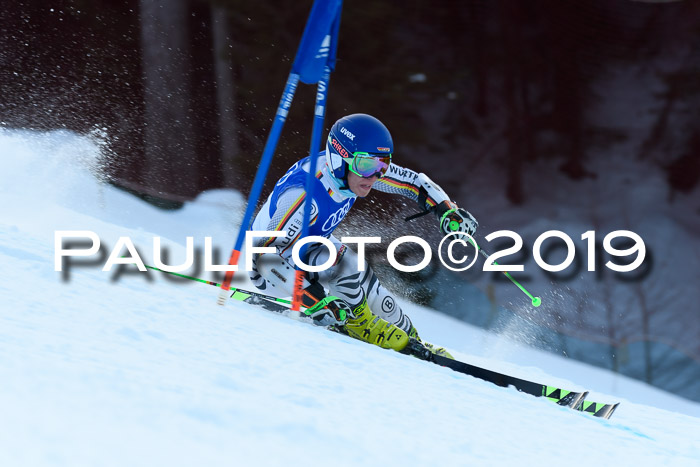 FIS Riesenslalom, ATA; Bay. Meisterschaft, Damen + Herren, 24.01.2020