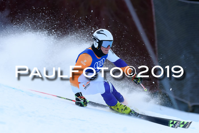 FIS Riesenslalom, ATA; Bay. Meisterschaft, Damen + Herren, 24.01.2020