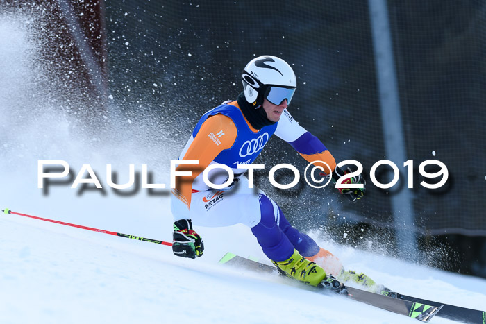 FIS Riesenslalom, ATA; Bay. Meisterschaft, Damen + Herren, 24.01.2020