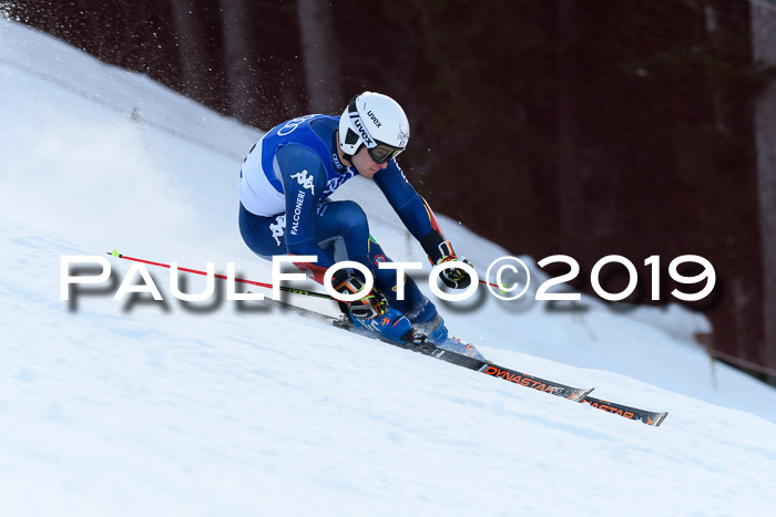 FIS Riesenslalom, ATA; Bay. Meisterschaft, Damen + Herren, 24.01.2020