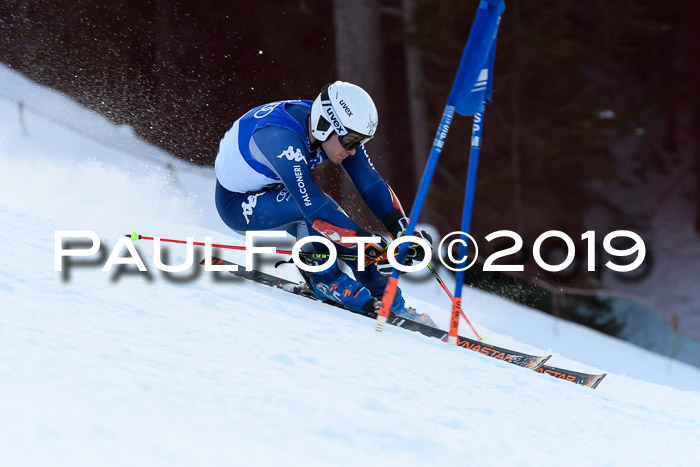 FIS Riesenslalom, ATA; Bay. Meisterschaft, Damen + Herren, 24.01.2020