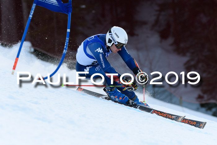 FIS Riesenslalom, ATA; Bay. Meisterschaft, Damen + Herren, 24.01.2020