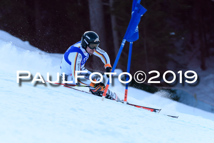 FIS Riesenslalom, ATA; Bay. Meisterschaft, Damen + Herren, 24.01.2020