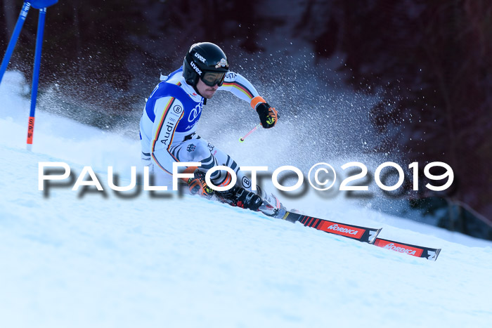 FIS Riesenslalom, ATA; Bay. Meisterschaft, Damen + Herren, 24.01.2020