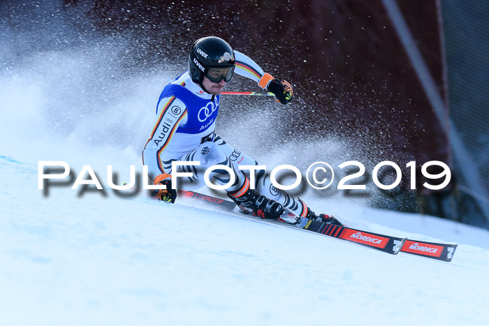 FIS Riesenslalom, ATA; Bay. Meisterschaft, Damen + Herren, 24.01.2020