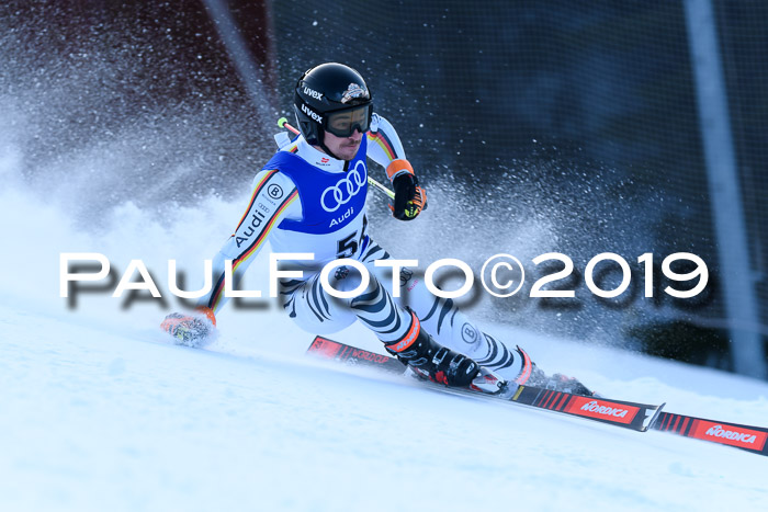 FIS Riesenslalom, ATA; Bay. Meisterschaft, Damen + Herren, 24.01.2020