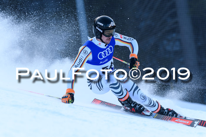 FIS Riesenslalom, ATA; Bay. Meisterschaft, Damen + Herren, 24.01.2020