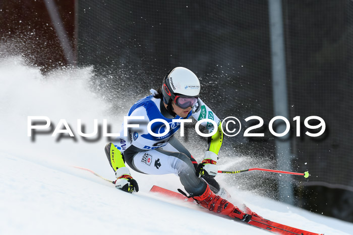 FIS Riesenslalom, ATA; Bay. Meisterschaft, Damen + Herren, 24.01.2020