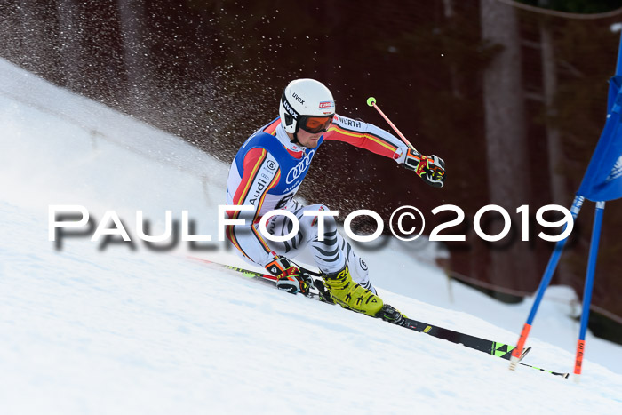 FIS Riesenslalom, ATA; Bay. Meisterschaft, Damen + Herren, 24.01.2020