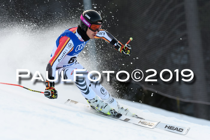 FIS Riesenslalom, ATA; Bay. Meisterschaft, Damen + Herren, 24.01.2020