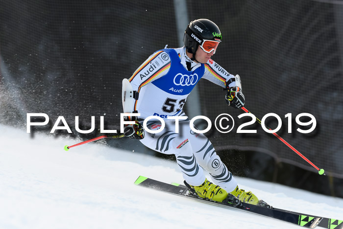 FIS Riesenslalom, ATA; Bay. Meisterschaft, Damen + Herren, 24.01.2020