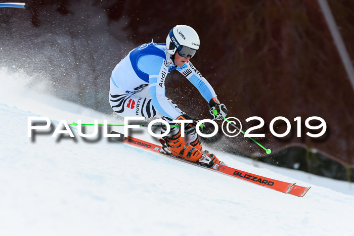 FIS Riesenslalom, ATA; Bay. Meisterschaft, Damen + Herren, 24.01.2020