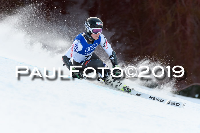 FIS Riesenslalom, ATA; Bay. Meisterschaft, Damen + Herren, 24.01.2020