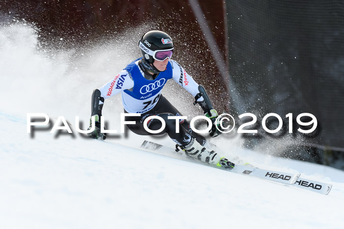 FIS Riesenslalom, ATA; Bay. Meisterschaft, Damen + Herren, 24.01.2020