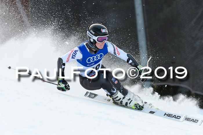 FIS Riesenslalom, ATA; Bay. Meisterschaft, Damen + Herren, 24.01.2020