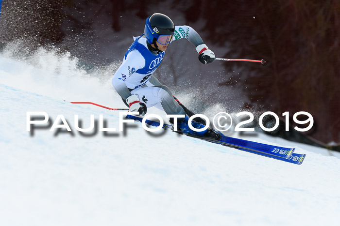 FIS Riesenslalom, ATA; Bay. Meisterschaft, Damen + Herren, 24.01.2020