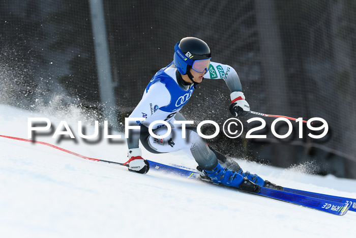 FIS Riesenslalom, ATA; Bay. Meisterschaft, Damen + Herren, 24.01.2020