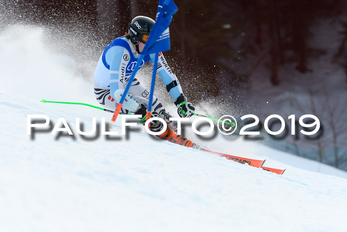 FIS Riesenslalom, ATA; Bay. Meisterschaft, Damen + Herren, 24.01.2020