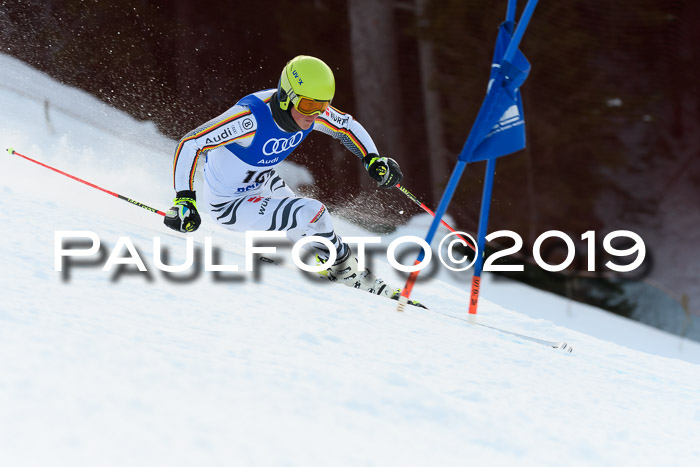 FIS Riesenslalom, ATA; Bay. Meisterschaft, Damen + Herren, 24.01.2020