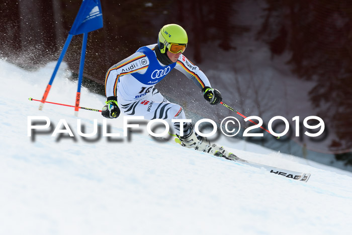 FIS Riesenslalom, ATA; Bay. Meisterschaft, Damen + Herren, 24.01.2020