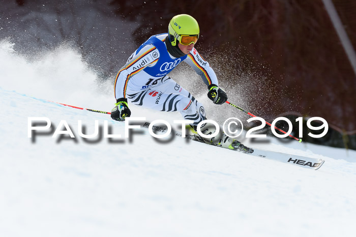 FIS Riesenslalom, ATA; Bay. Meisterschaft, Damen + Herren, 24.01.2020