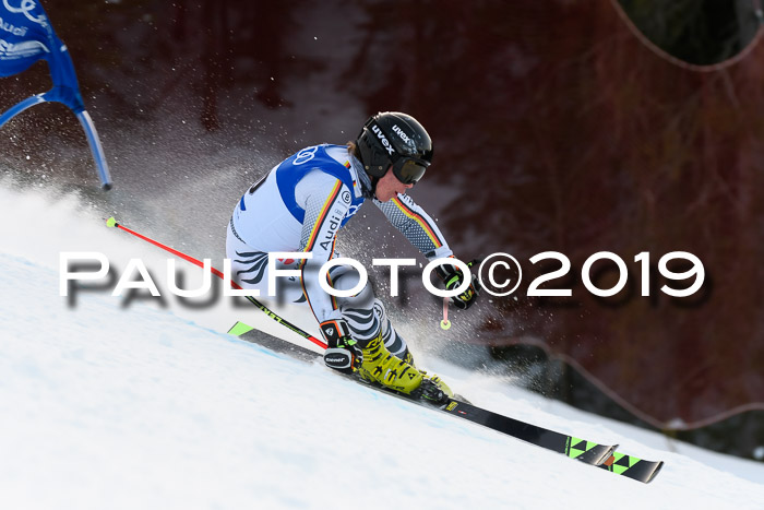 FIS Riesenslalom, ATA; Bay. Meisterschaft, Damen + Herren, 24.01.2020