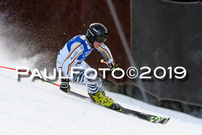 FIS Riesenslalom, ATA; Bay. Meisterschaft, Damen + Herren, 24.01.2020