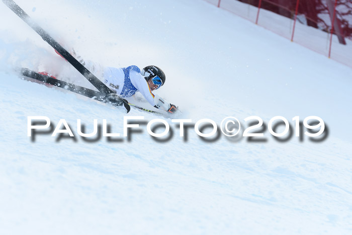 FIS Riesenslalom, ATA; Bay. Meisterschaft, Damen + Herren, 24.01.2020