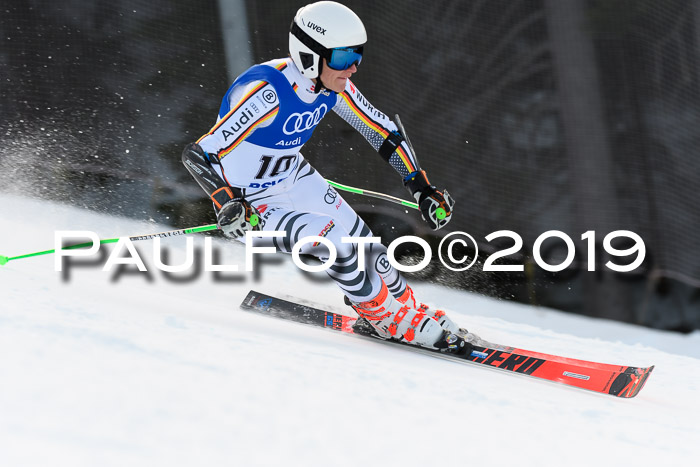 FIS Riesenslalom, ATA; Bay. Meisterschaft, Damen + Herren, 24.01.2020