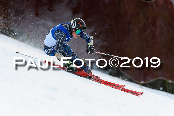 FIS Riesenslalom, ATA; Bay. Meisterschaft, Damen + Herren, 24.01.2020