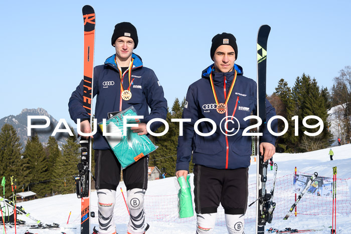 FIS Riesenslalom, ATA; Bay. Meisterschaft, Damen + Herren, 24.01.2020