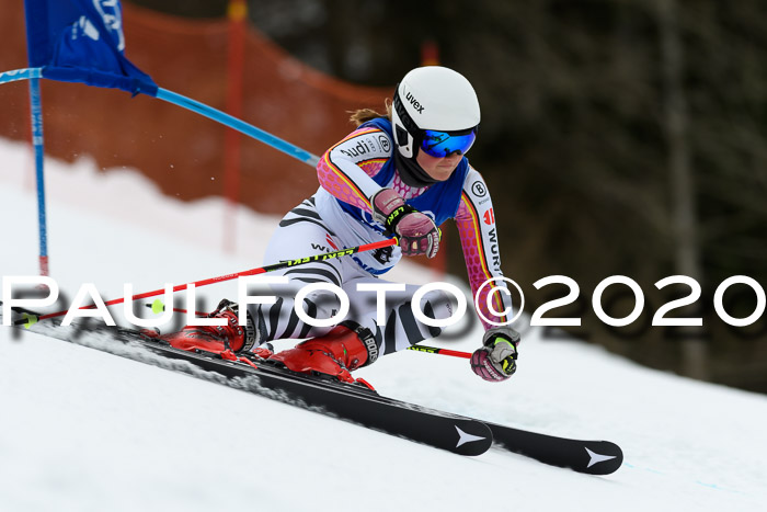 Bayerische Schülermeisterschaft Alpin Riesenslalom 25.01.2020