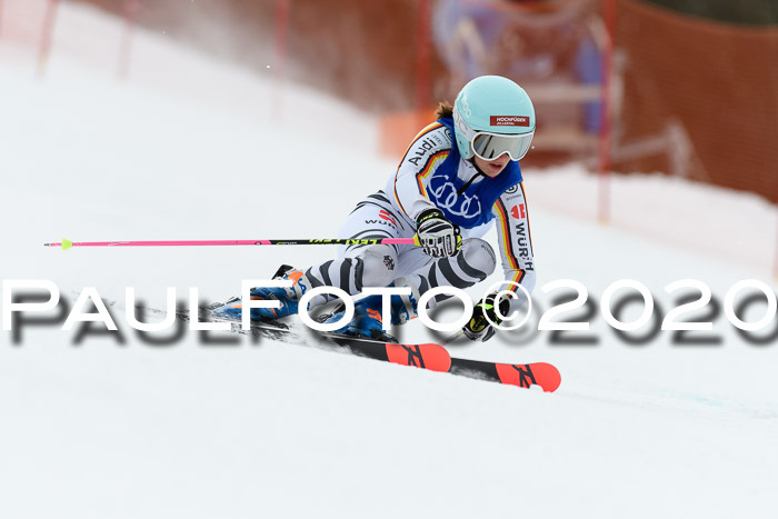 Bayerische Schülermeisterschaft Alpin Riesenslalom 25.01.2020