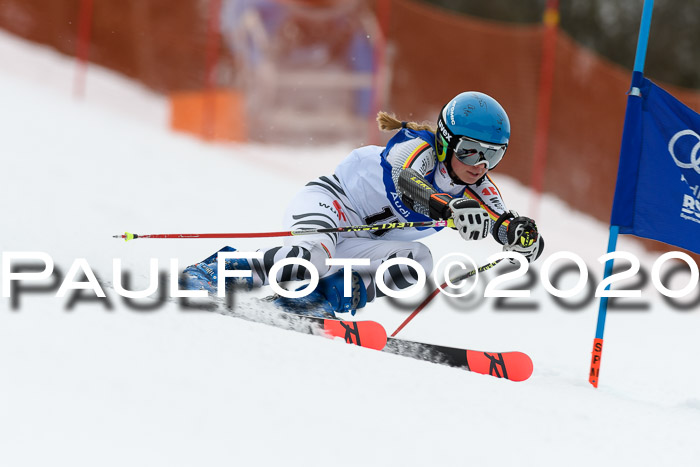 Bayerische Schülermeisterschaft Alpin Riesenslalom 25.01.2020