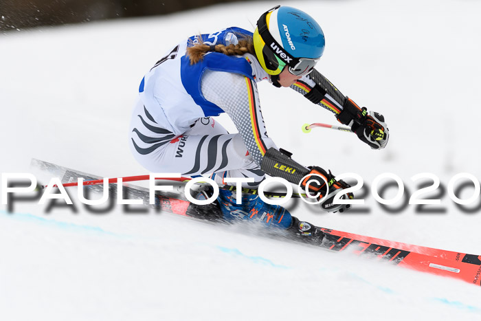 Bayerische Schülermeisterschaft Alpin Riesenslalom 25.01.2020