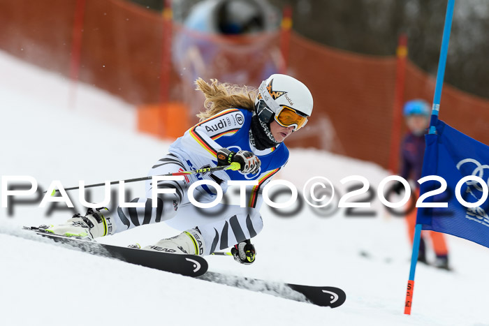 Bayerische Schülermeisterschaft Alpin Riesenslalom 25.01.2020