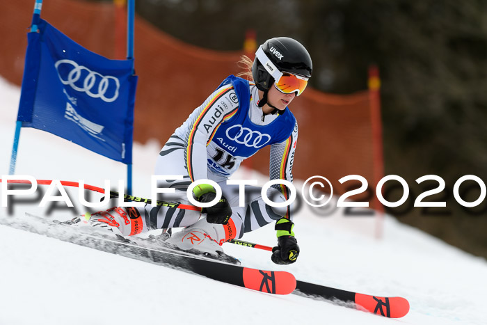 Bayerische Schülermeisterschaft Alpin Riesenslalom 25.01.2020