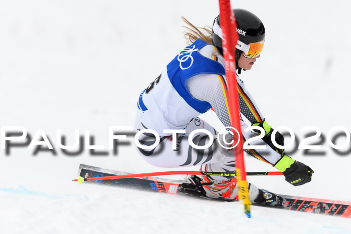 Bayerische Schülermeisterschaft Alpin Riesenslalom 25.01.2020