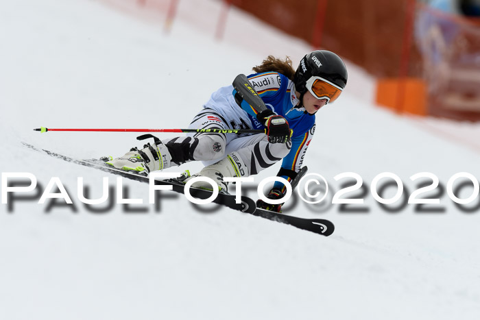 Bayerische Schülermeisterschaft Alpin Riesenslalom 25.01.2020