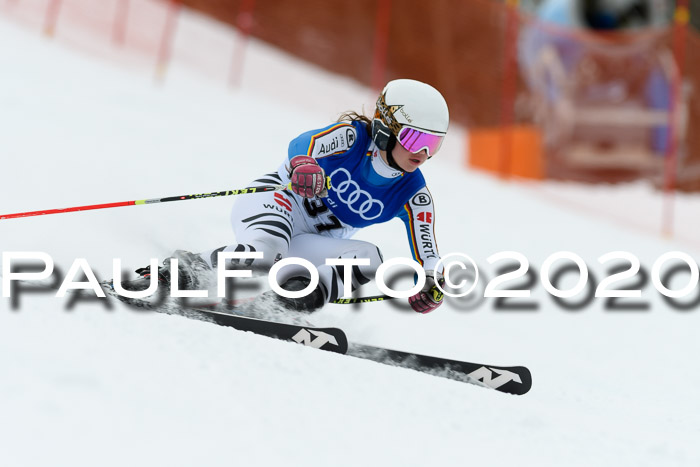 Bayerische Schülermeisterschaft Alpin Riesenslalom 25.01.2020