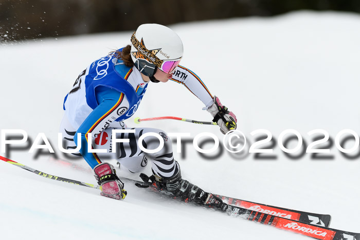 Bayerische Schülermeisterschaft Alpin Riesenslalom 25.01.2020