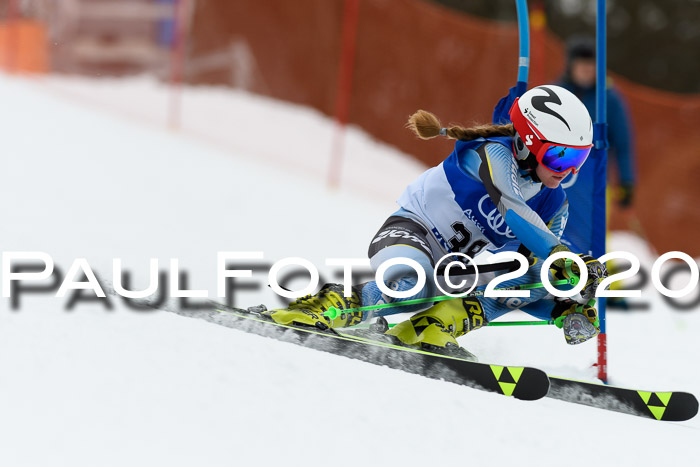 Bayerische Schülermeisterschaft Alpin Riesenslalom 25.01.2020