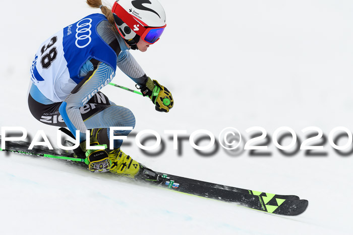 Bayerische Schülermeisterschaft Alpin Riesenslalom 25.01.2020