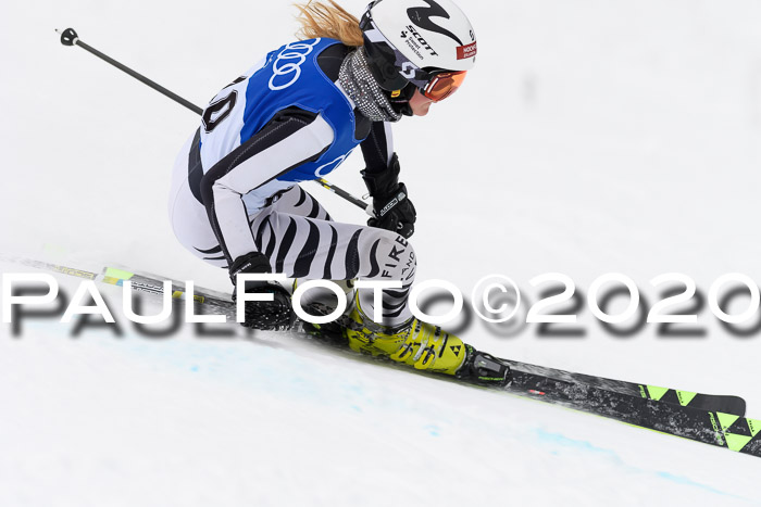 Bayerische Schülermeisterschaft Alpin Riesenslalom 25.01.2020