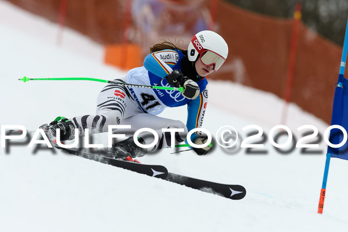 Bayerische Schülermeisterschaft Alpin Riesenslalom 25.01.2020