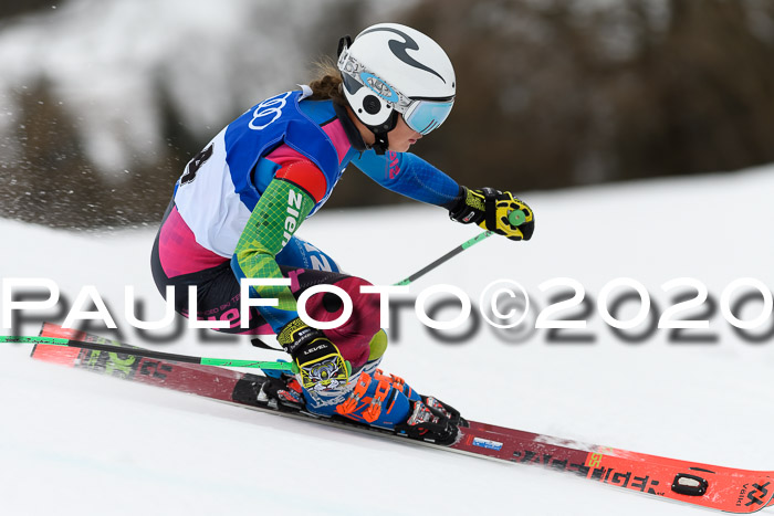 Bayerische Schülermeisterschaft Alpin Riesenslalom 25.01.2020