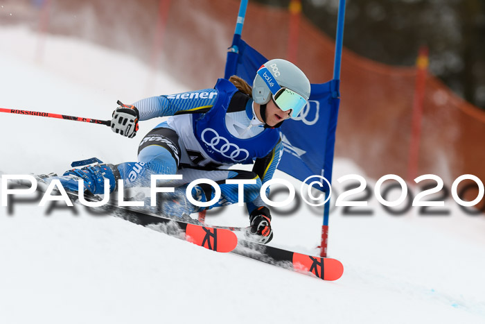 Bayerische Schülermeisterschaft Alpin Riesenslalom 25.01.2020