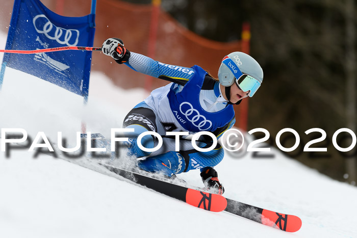 Bayerische Schülermeisterschaft Alpin Riesenslalom 25.01.2020